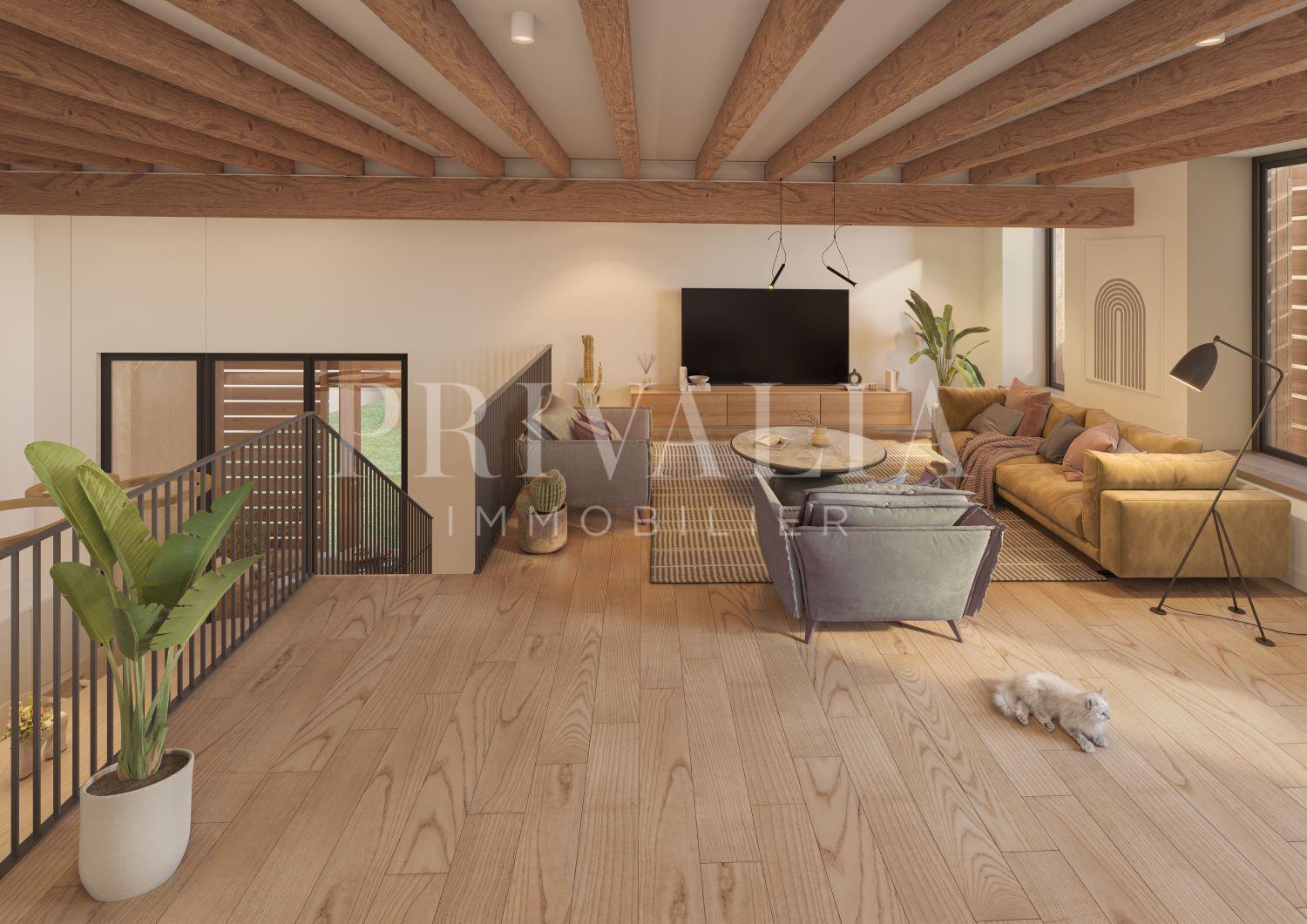 PrivaliaProjet neuf – Appartement 5 pièces avec mezzanine, balcon et loggia