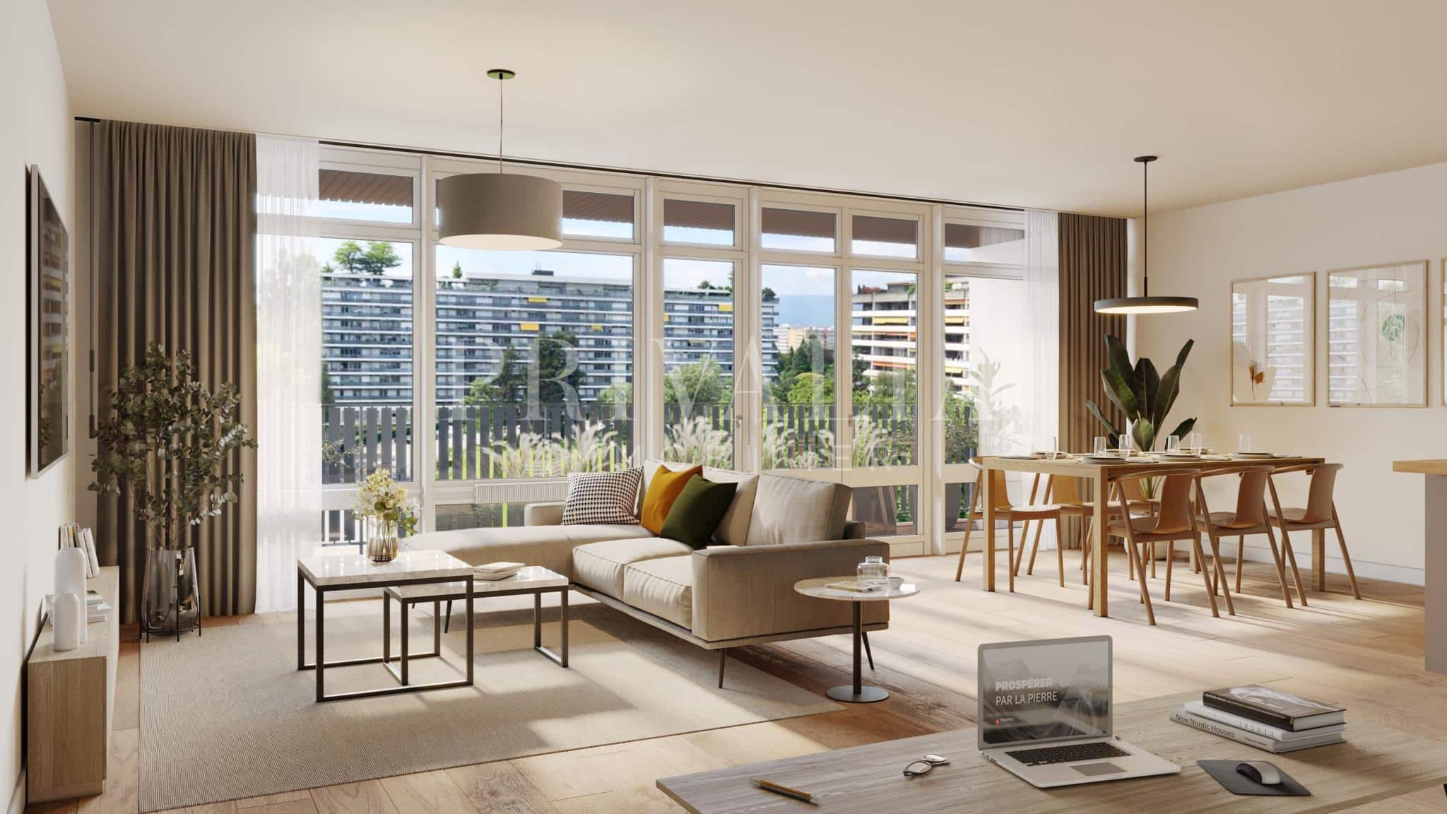 PrivaliaSale on plans – new project – 4 rooms apartments in a luxury residence