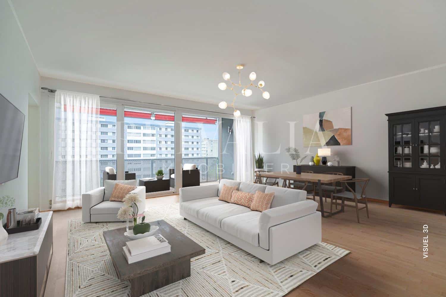 PrivaliaEn exclusivité : Bel appartement de 5 pièces en droit de superficie