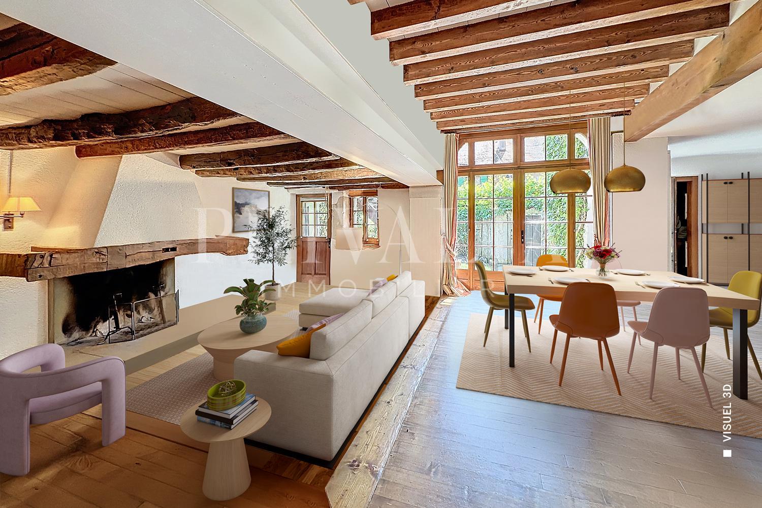 PrivaliaMaison villageoise avec cachet située à Dardagny