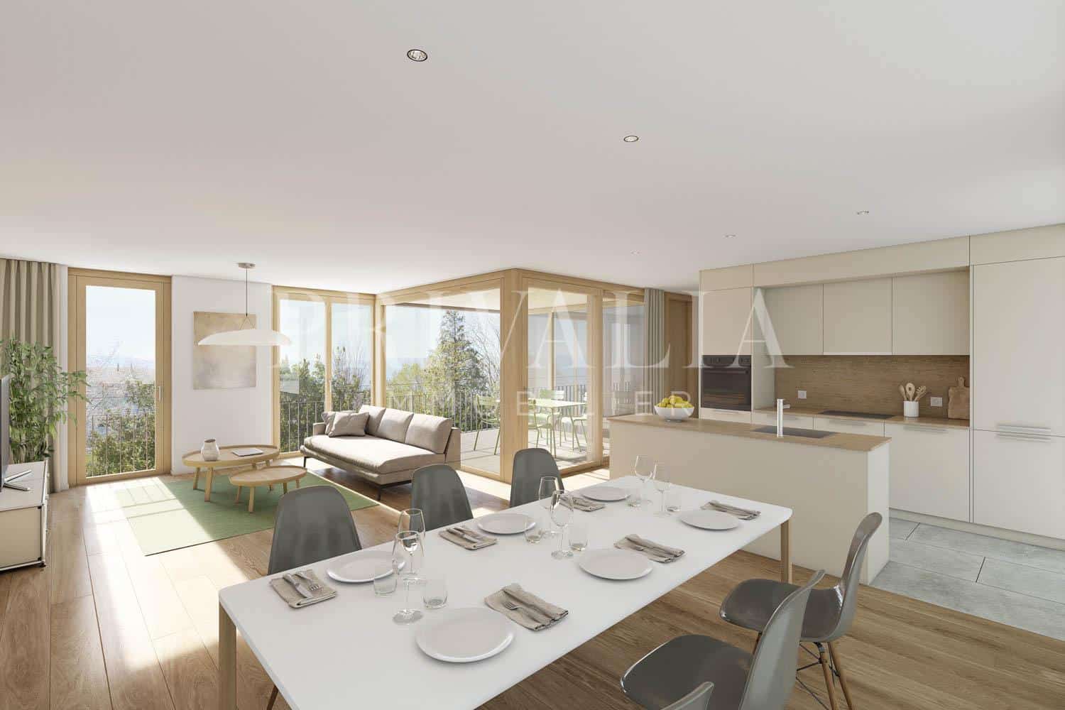 PrivaliaLIVRAISONS 2026- à vendre sur plans – appartement de 5 pièces en rez-de-jardin