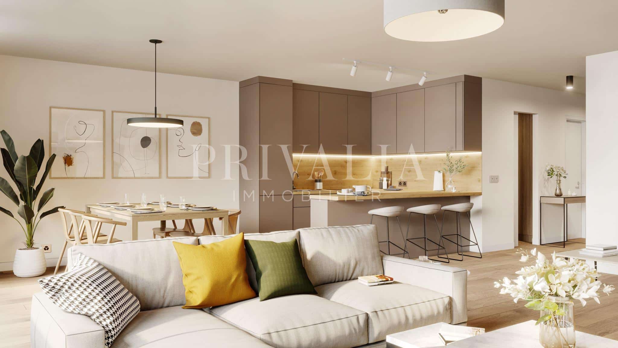 PrivaliaSale on plans – new project – 4 rooms apartments in a luxury residence